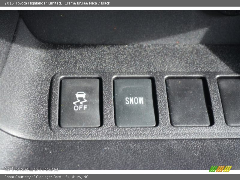 Creme Brulee Mica / Black 2015 Toyota Highlander Limited