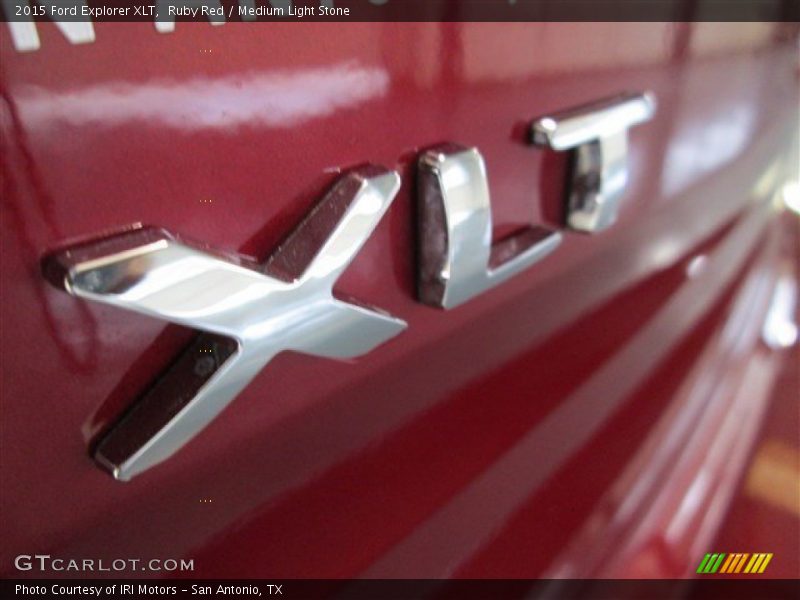 Ruby Red / Medium Light Stone 2015 Ford Explorer XLT