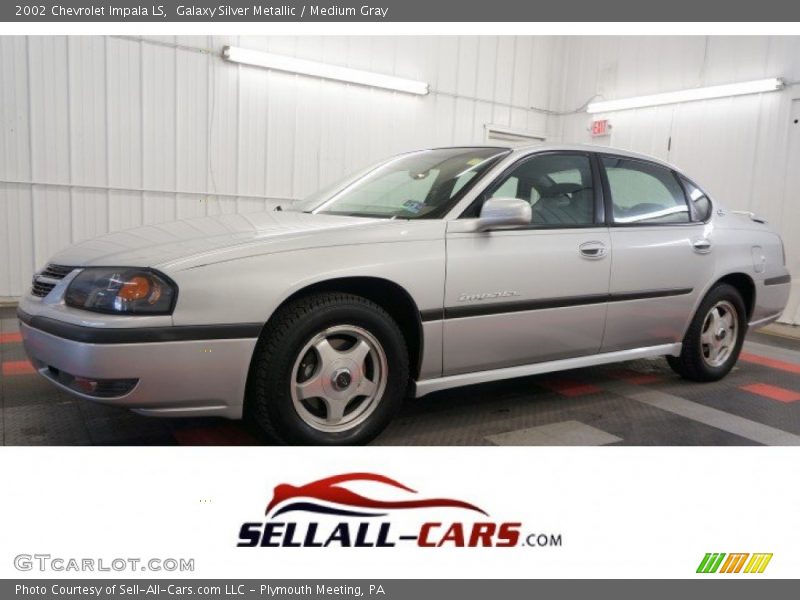 Galaxy Silver Metallic / Medium Gray 2002 Chevrolet Impala LS