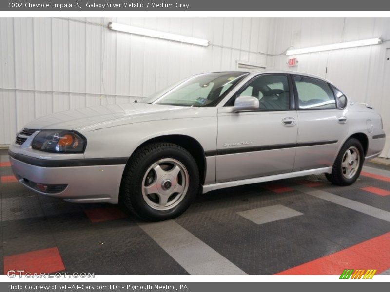 Galaxy Silver Metallic / Medium Gray 2002 Chevrolet Impala LS