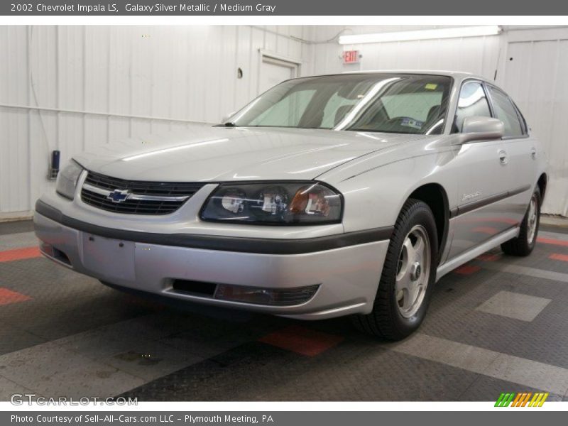 Galaxy Silver Metallic / Medium Gray 2002 Chevrolet Impala LS