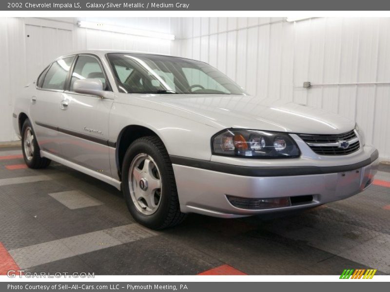 Galaxy Silver Metallic / Medium Gray 2002 Chevrolet Impala LS