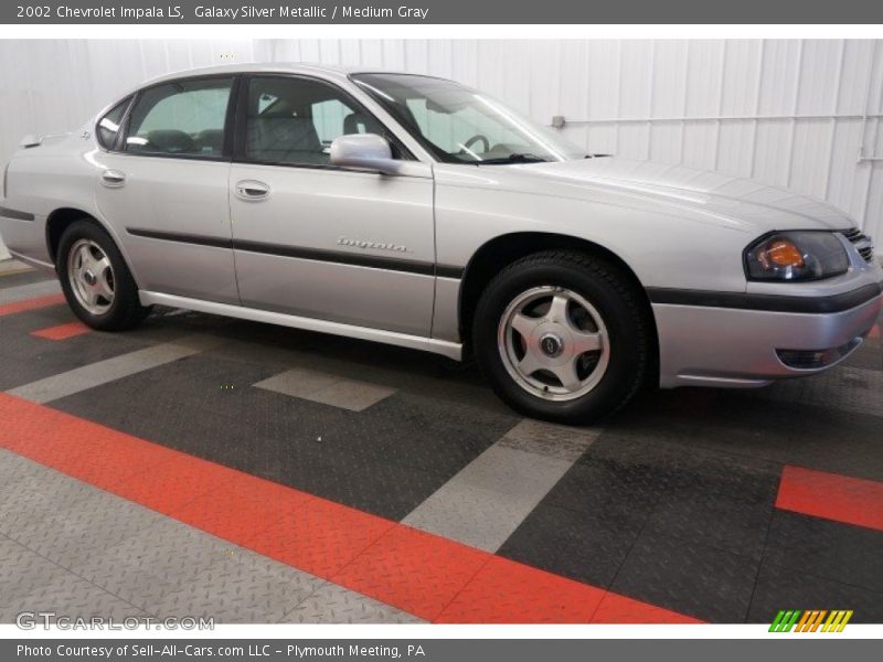 Galaxy Silver Metallic / Medium Gray 2002 Chevrolet Impala LS