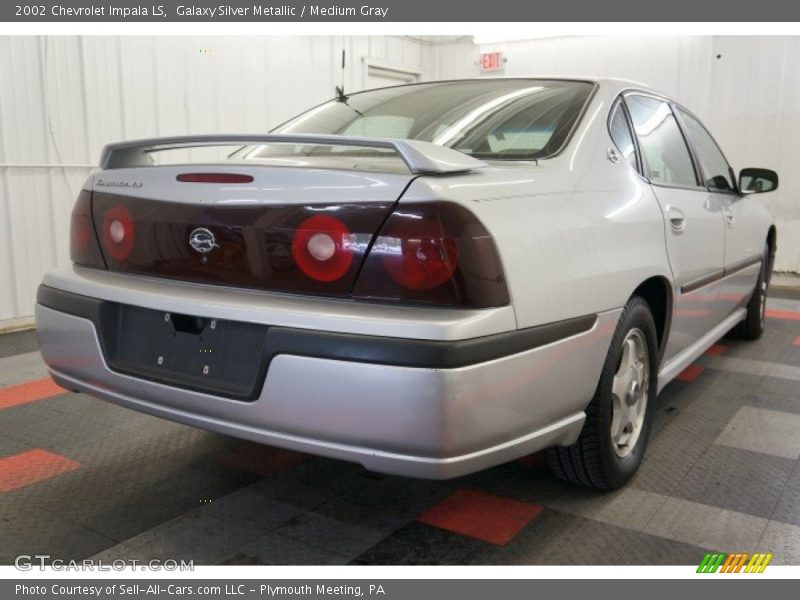 Galaxy Silver Metallic / Medium Gray 2002 Chevrolet Impala LS