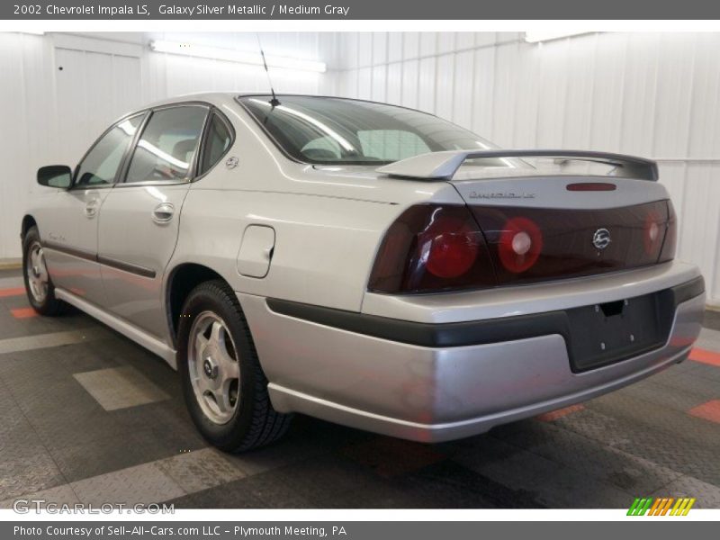 Galaxy Silver Metallic / Medium Gray 2002 Chevrolet Impala LS