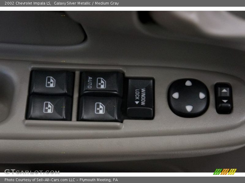 Galaxy Silver Metallic / Medium Gray 2002 Chevrolet Impala LS