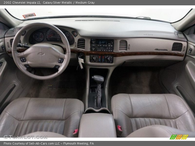 Galaxy Silver Metallic / Medium Gray 2002 Chevrolet Impala LS