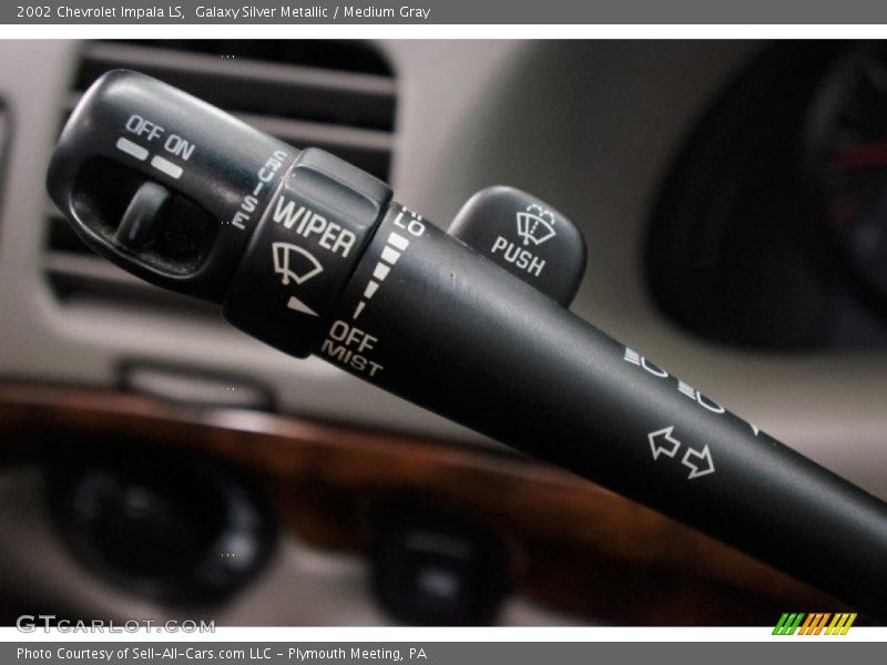 Galaxy Silver Metallic / Medium Gray 2002 Chevrolet Impala LS