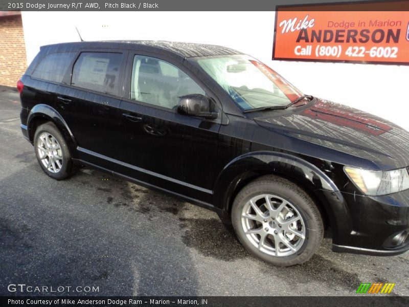 Pitch Black / Black 2015 Dodge Journey R/T AWD