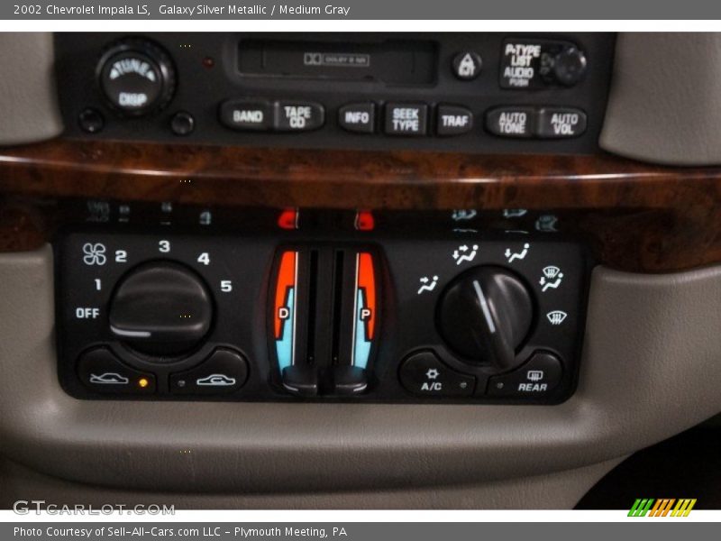 Galaxy Silver Metallic / Medium Gray 2002 Chevrolet Impala LS