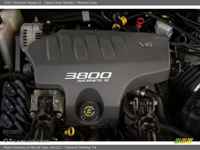 Galaxy Silver Metallic / Medium Gray 2002 Chevrolet Impala LS