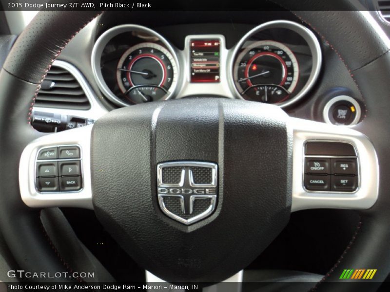 Pitch Black / Black 2015 Dodge Journey R/T AWD