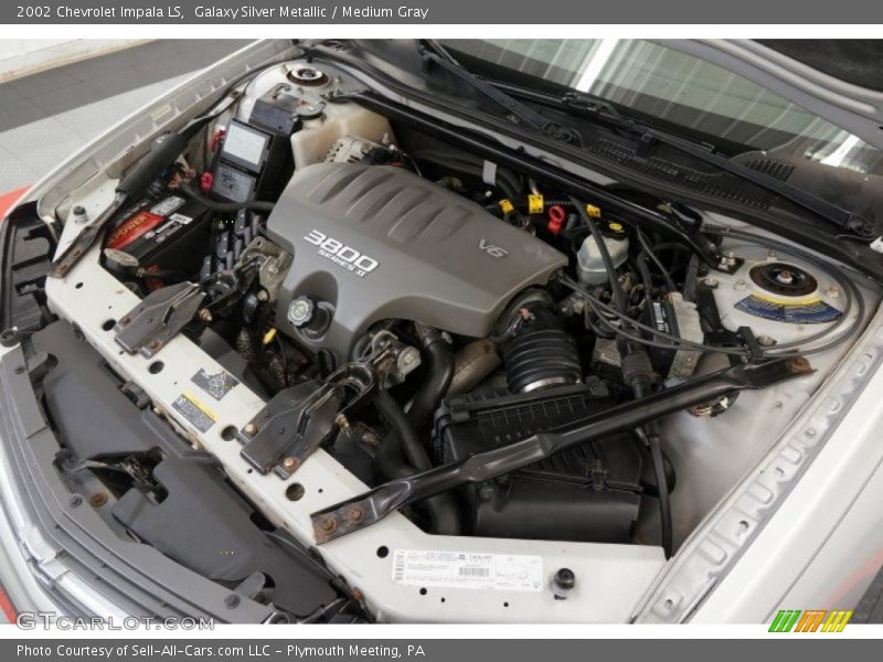 Galaxy Silver Metallic / Medium Gray 2002 Chevrolet Impala LS