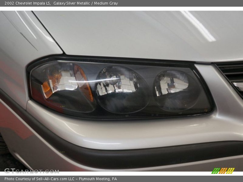 Galaxy Silver Metallic / Medium Gray 2002 Chevrolet Impala LS