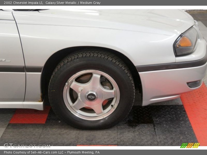 Galaxy Silver Metallic / Medium Gray 2002 Chevrolet Impala LS