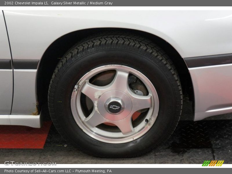 Galaxy Silver Metallic / Medium Gray 2002 Chevrolet Impala LS