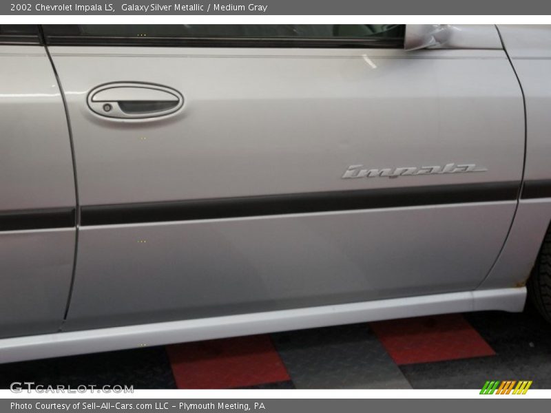 Galaxy Silver Metallic / Medium Gray 2002 Chevrolet Impala LS