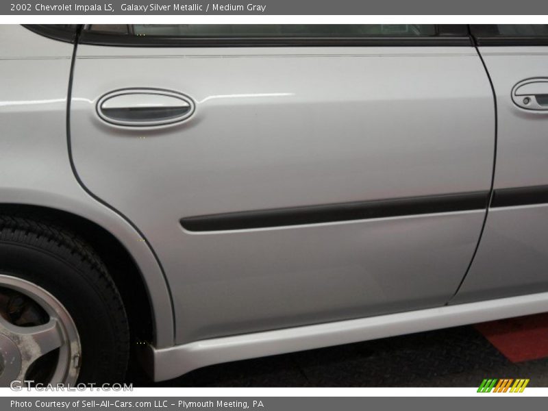 Galaxy Silver Metallic / Medium Gray 2002 Chevrolet Impala LS