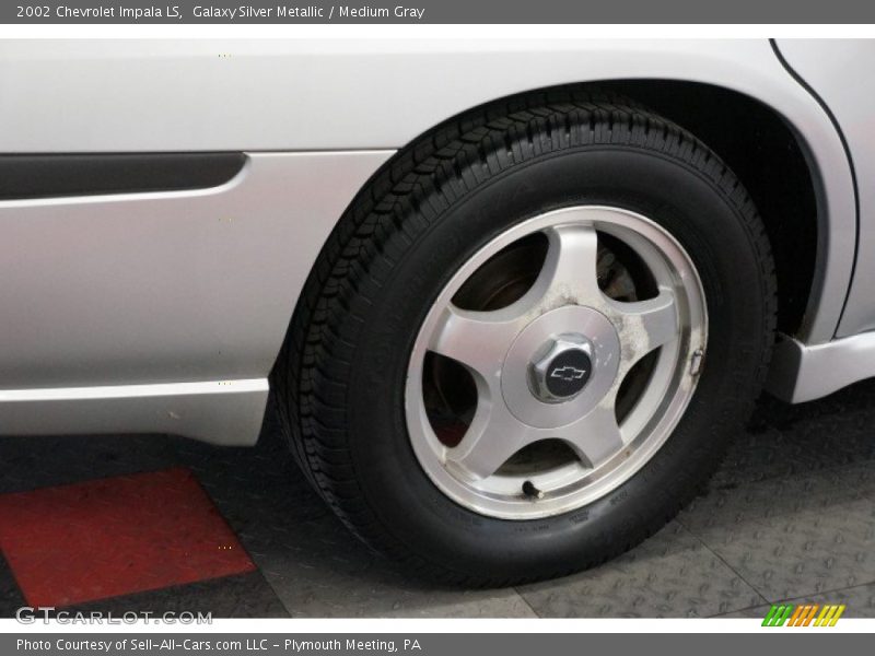 Galaxy Silver Metallic / Medium Gray 2002 Chevrolet Impala LS