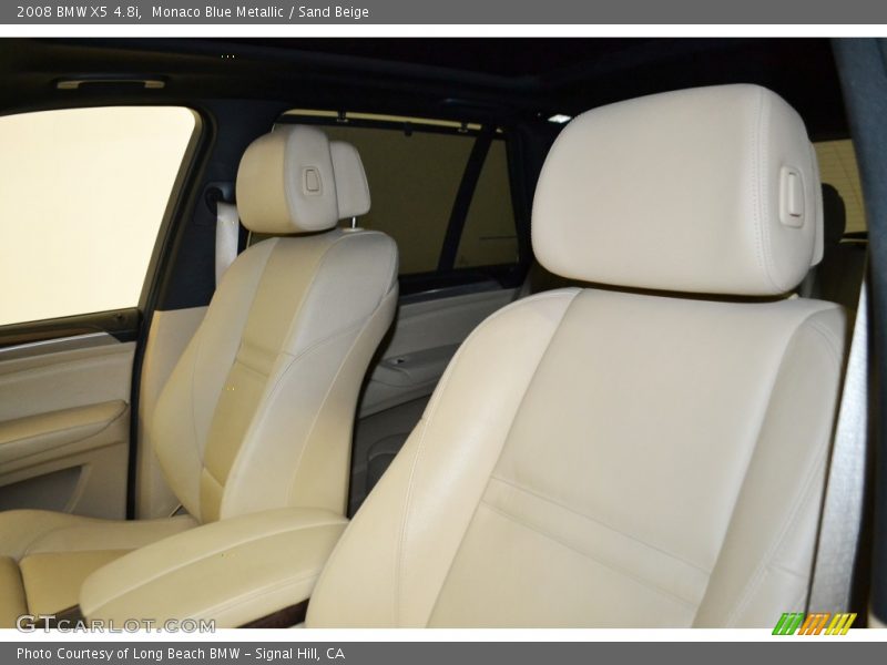 Monaco Blue Metallic / Sand Beige 2008 BMW X5 4.8i