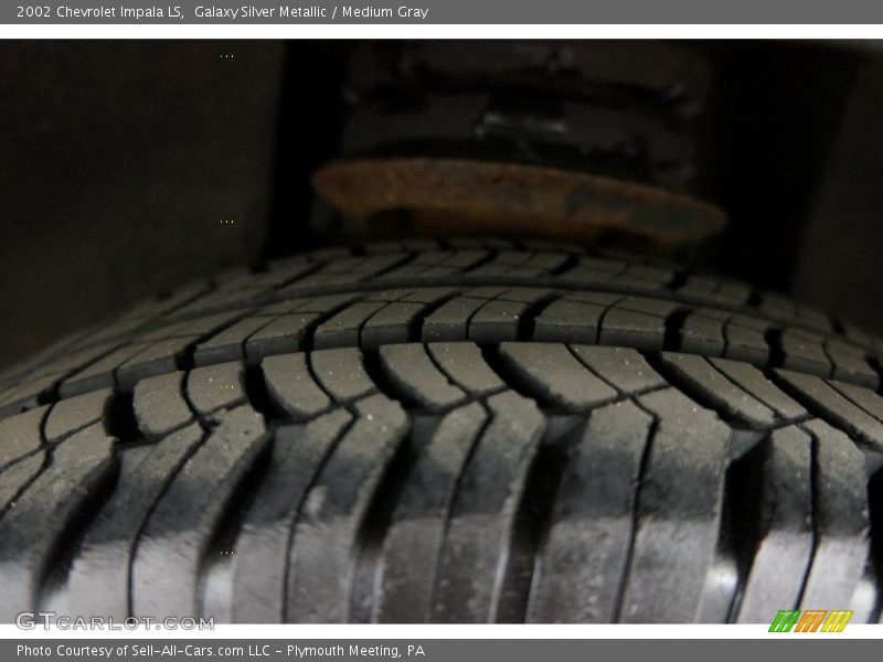 Galaxy Silver Metallic / Medium Gray 2002 Chevrolet Impala LS