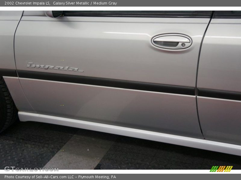 Galaxy Silver Metallic / Medium Gray 2002 Chevrolet Impala LS