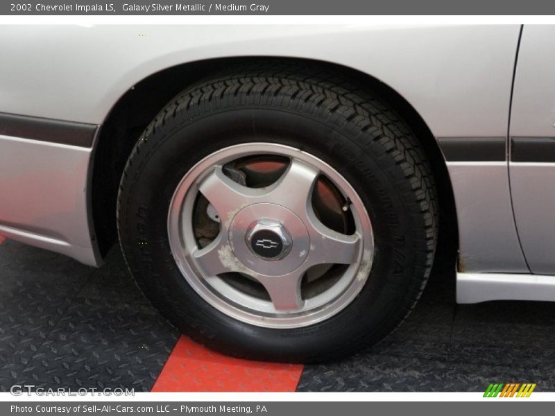 Galaxy Silver Metallic / Medium Gray 2002 Chevrolet Impala LS
