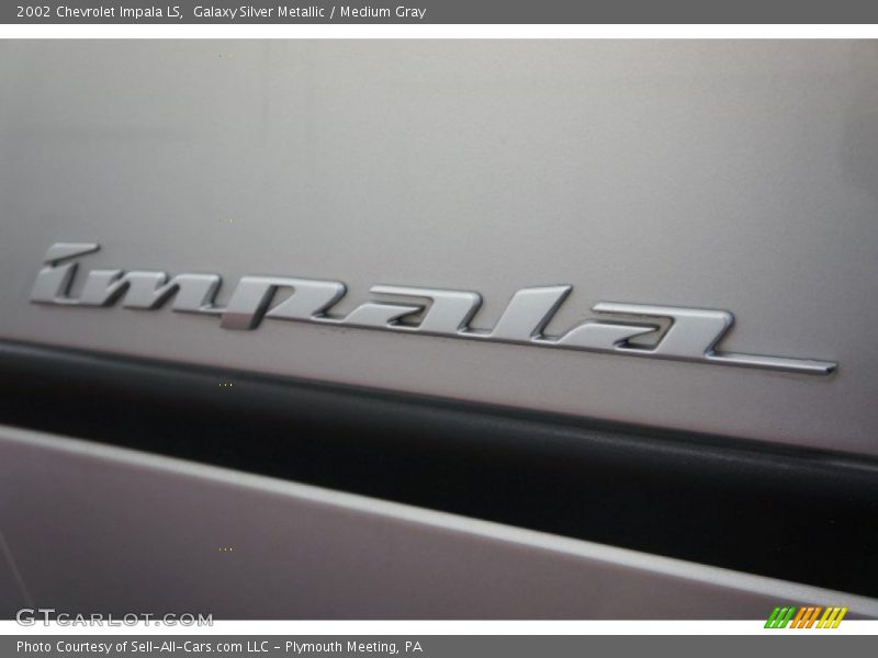Galaxy Silver Metallic / Medium Gray 2002 Chevrolet Impala LS