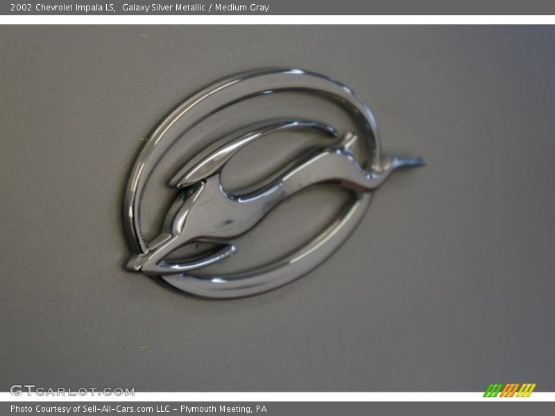 Galaxy Silver Metallic / Medium Gray 2002 Chevrolet Impala LS