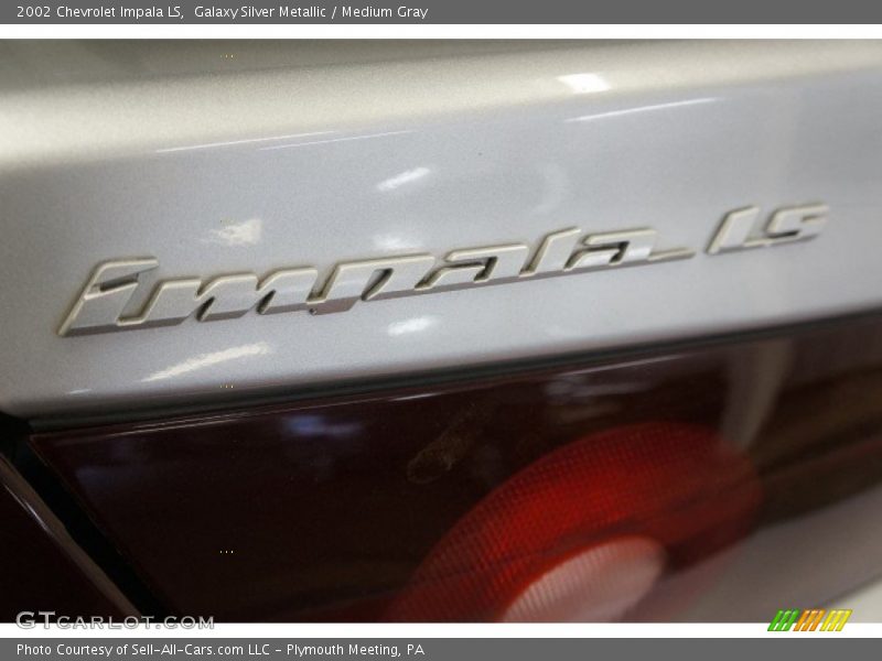 Galaxy Silver Metallic / Medium Gray 2002 Chevrolet Impala LS