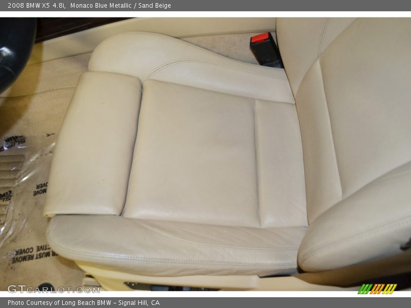 Monaco Blue Metallic / Sand Beige 2008 BMW X5 4.8i