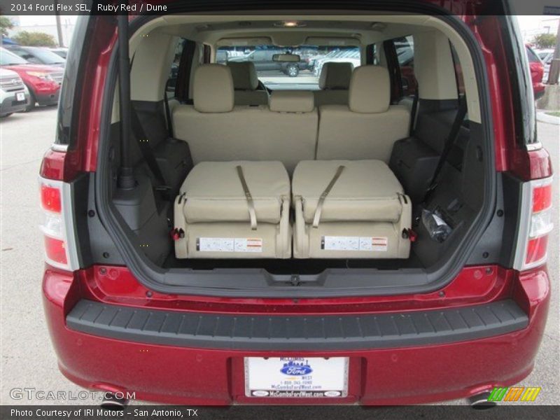 Ruby Red / Dune 2014 Ford Flex SEL