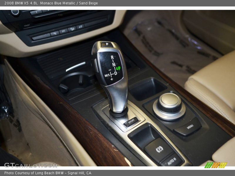 Monaco Blue Metallic / Sand Beige 2008 BMW X5 4.8i