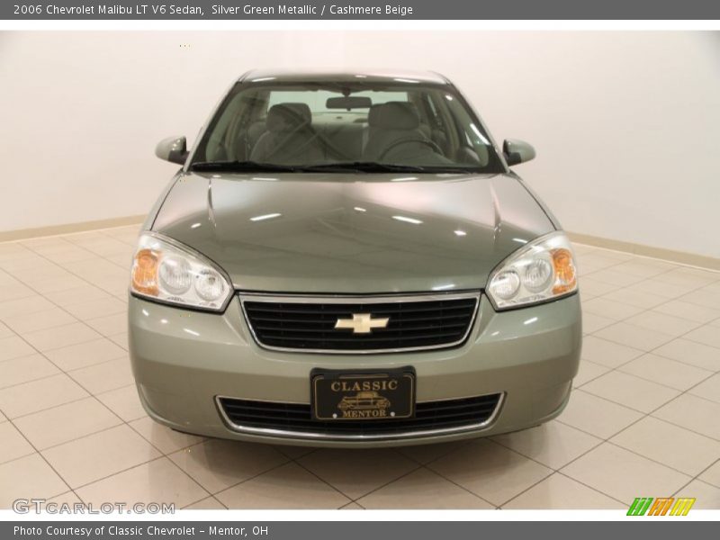 Silver Green Metallic / Cashmere Beige 2006 Chevrolet Malibu LT V6 Sedan