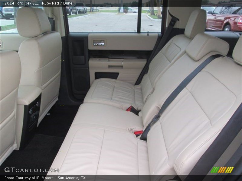 Ruby Red / Dune 2014 Ford Flex SEL
