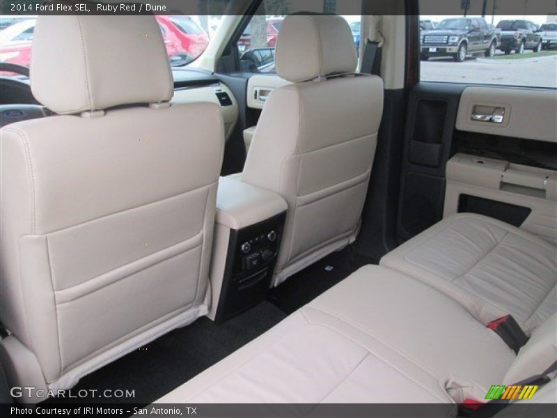 Ruby Red / Dune 2014 Ford Flex SEL