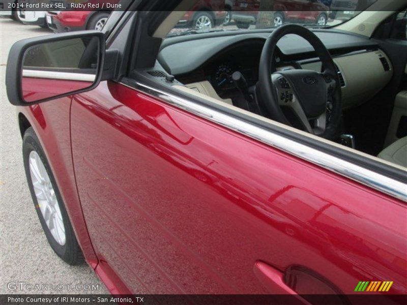 Ruby Red / Dune 2014 Ford Flex SEL