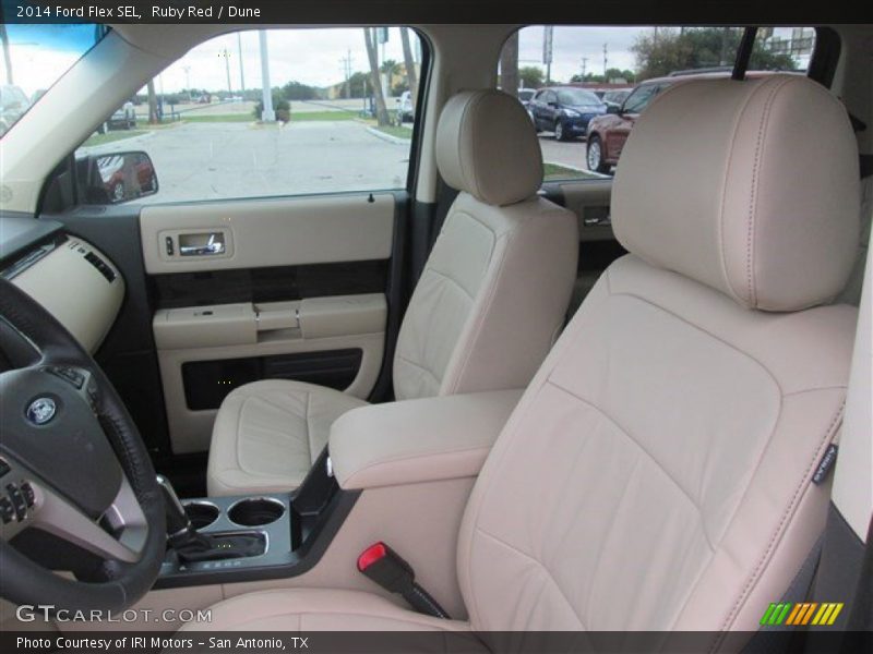 Ruby Red / Dune 2014 Ford Flex SEL