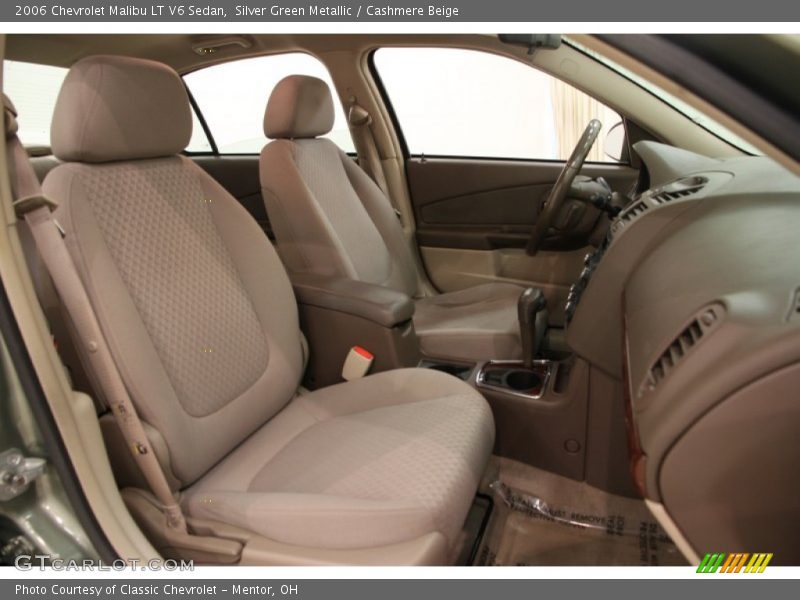 Silver Green Metallic / Cashmere Beige 2006 Chevrolet Malibu LT V6 Sedan