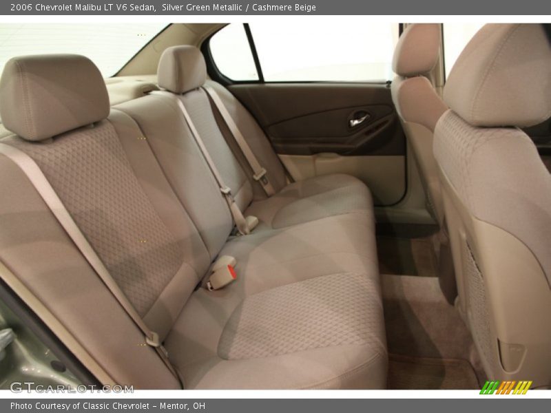 Silver Green Metallic / Cashmere Beige 2006 Chevrolet Malibu LT V6 Sedan