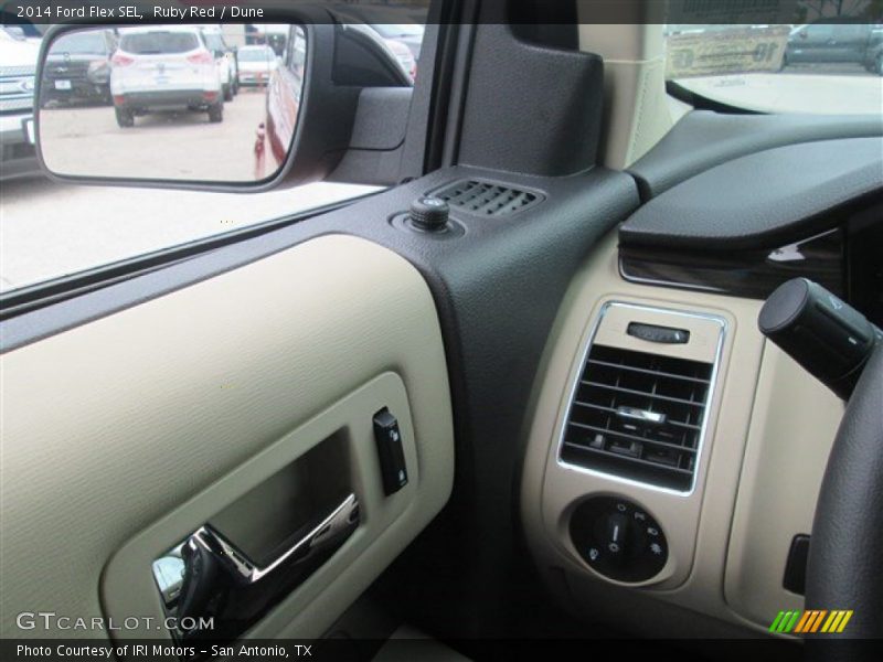 Ruby Red / Dune 2014 Ford Flex SEL