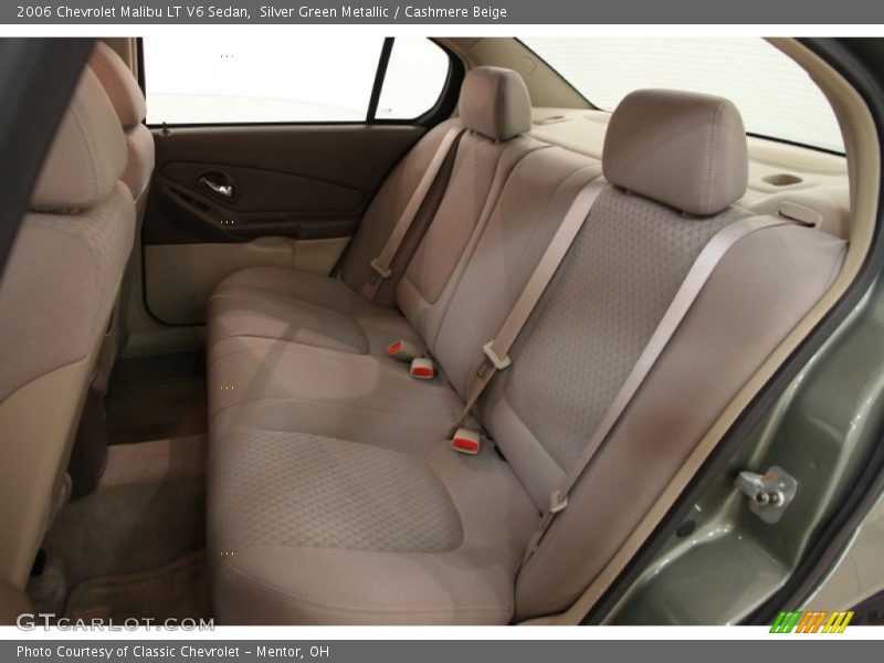 Silver Green Metallic / Cashmere Beige 2006 Chevrolet Malibu LT V6 Sedan