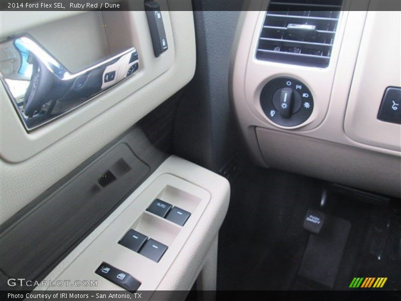 Ruby Red / Dune 2014 Ford Flex SEL