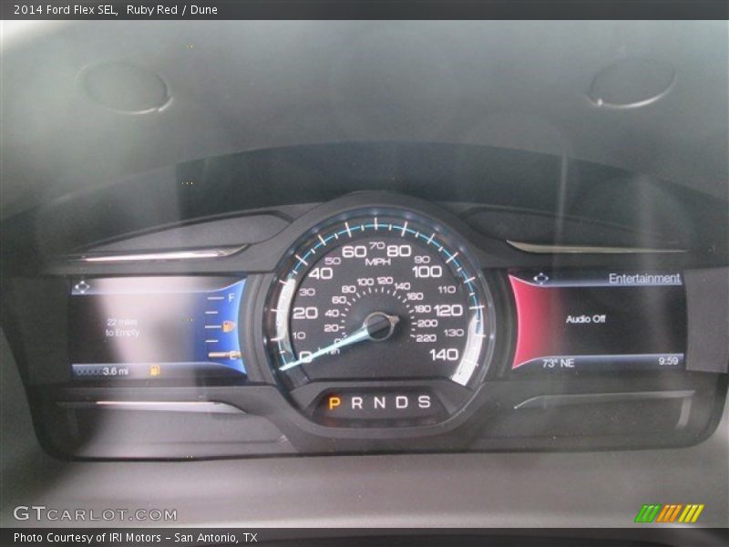 Ruby Red / Dune 2014 Ford Flex SEL