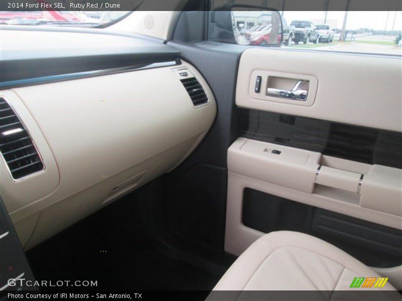 Ruby Red / Dune 2014 Ford Flex SEL