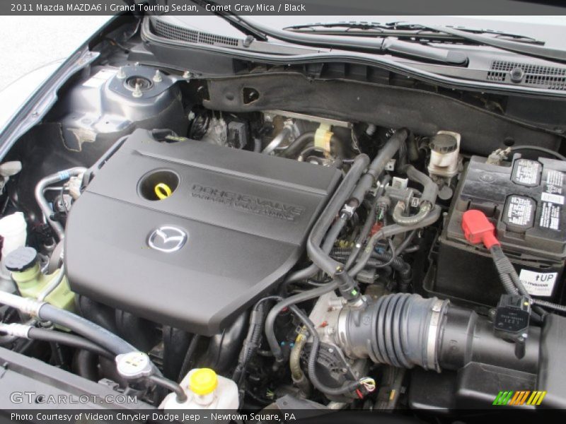 Comet Gray Mica / Black 2011 Mazda MAZDA6 i Grand Touring Sedan