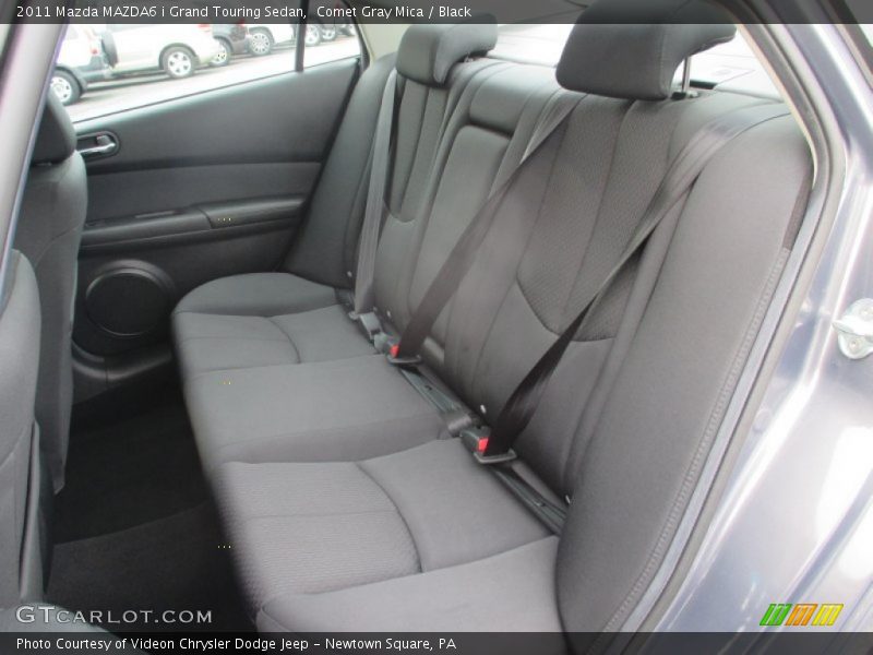 Comet Gray Mica / Black 2011 Mazda MAZDA6 i Grand Touring Sedan