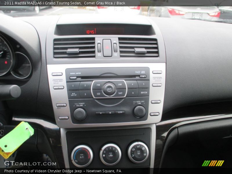 Comet Gray Mica / Black 2011 Mazda MAZDA6 i Grand Touring Sedan