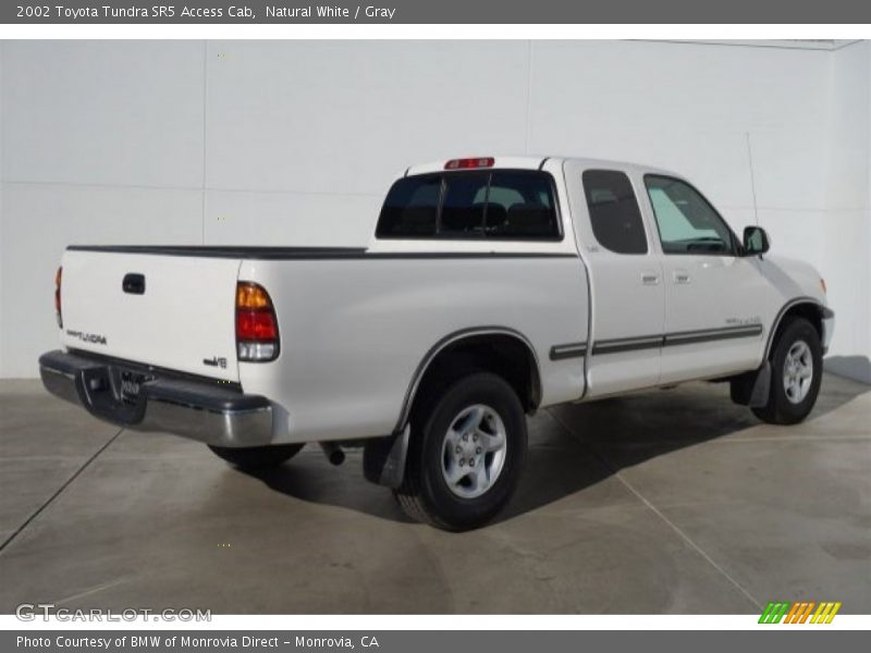 Natural White / Gray 2002 Toyota Tundra SR5 Access Cab