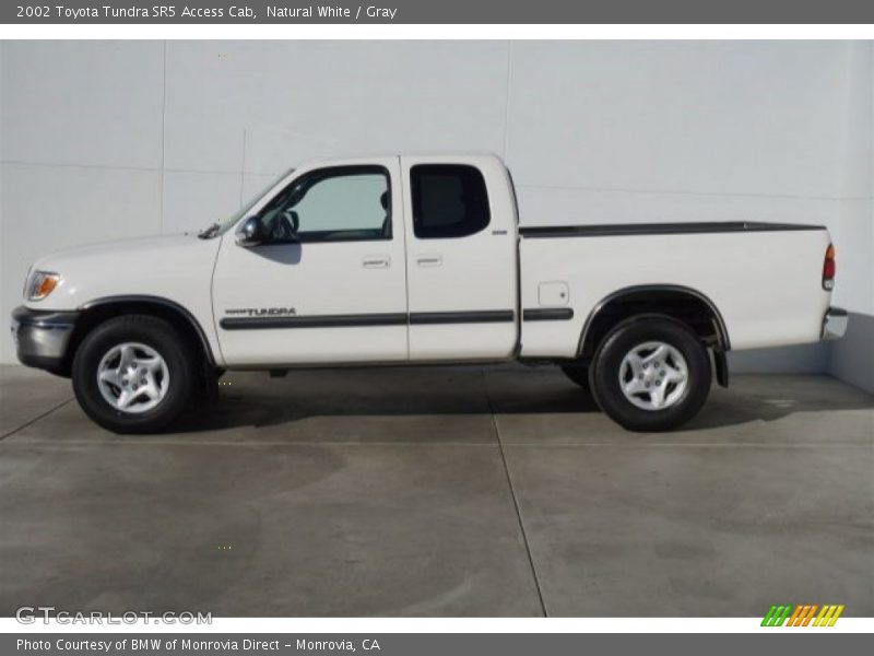 Natural White / Gray 2002 Toyota Tundra SR5 Access Cab